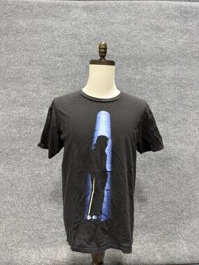 Michael Jackson T Shirt Large Black Spotlight Silhouette Graphic Tee 2017